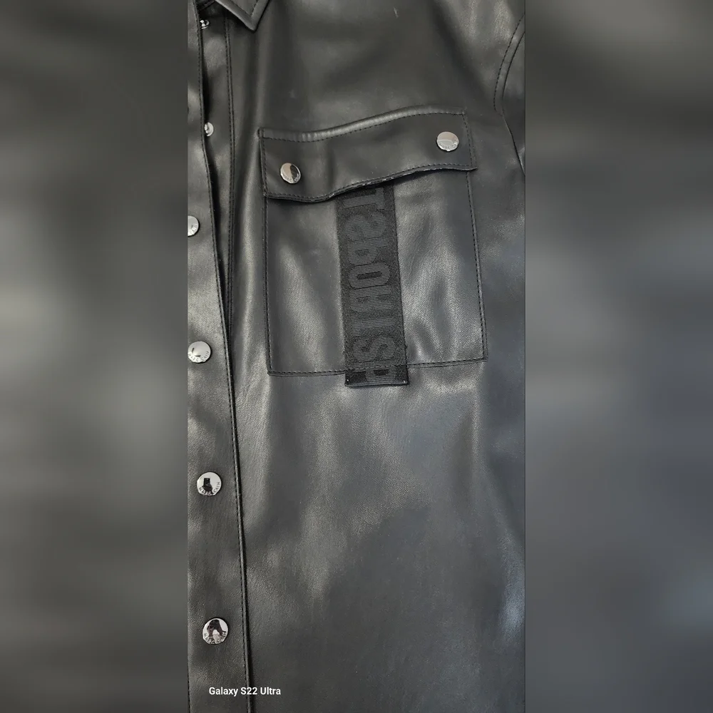 Marc Cain Black Leather Jacket - Picture 8 of 12